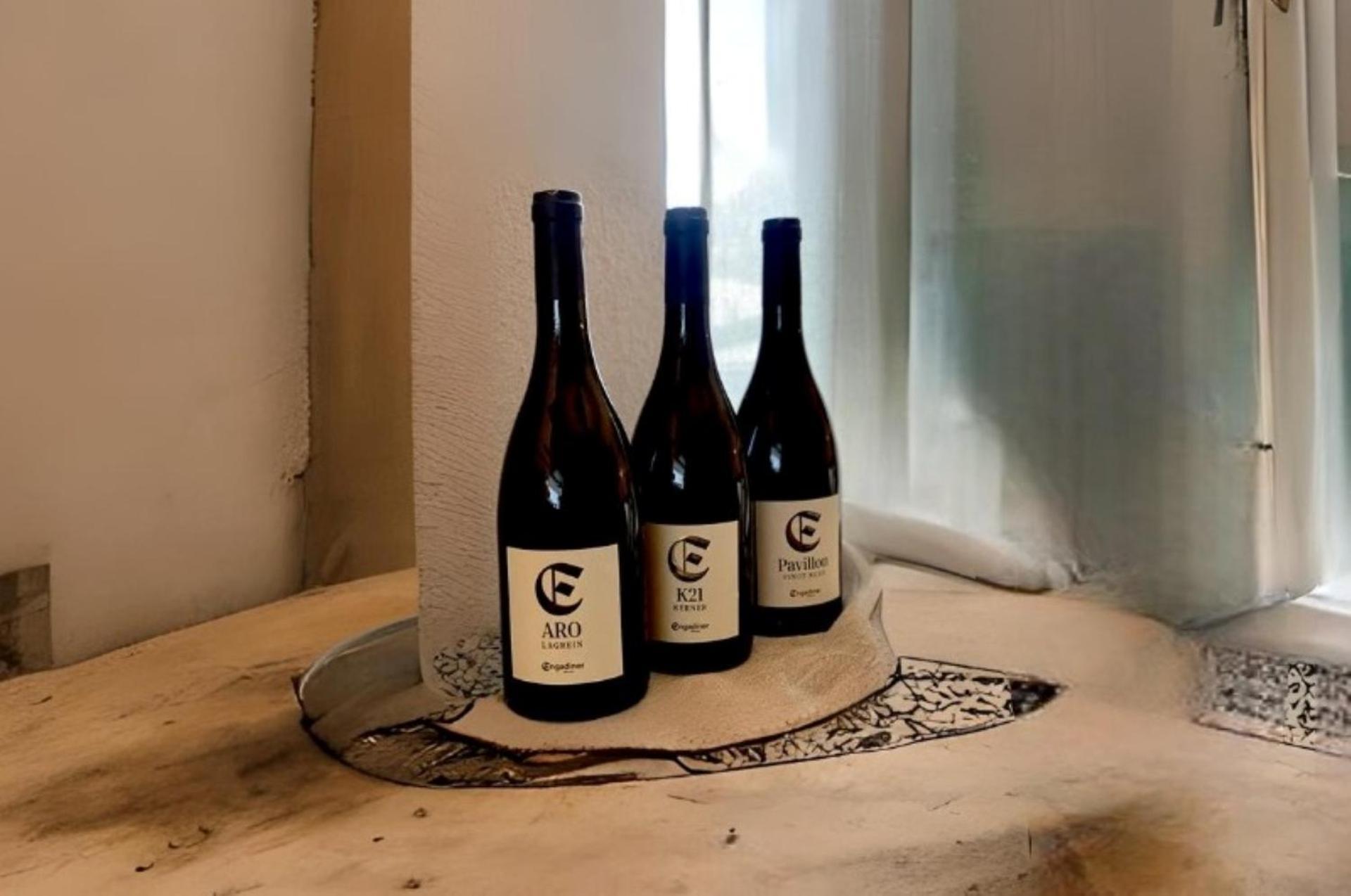 מונטניה Engadiner Apartments & Wines מראה חיצוני תמונה